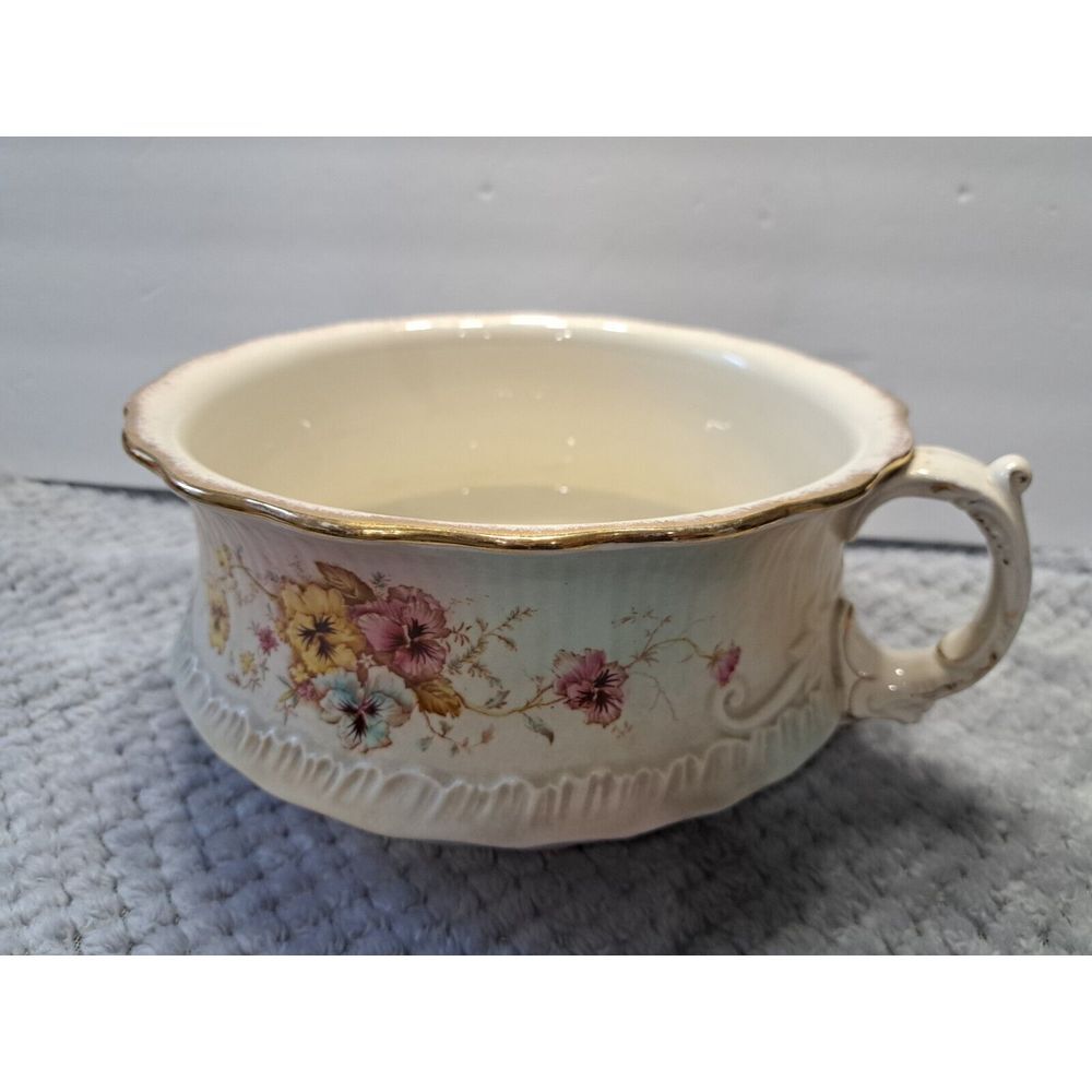 Vintage H&C Large Serving Bowl‎ With Handle - Picture 2 of 6